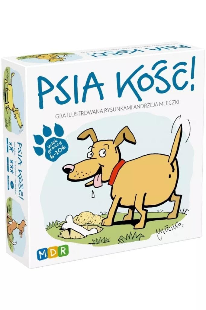 Gra karciana Psia Kość dla graczy 2-8 od 6 lat MDR