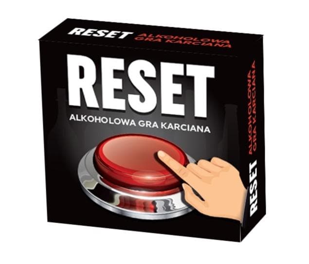 Gra karciana Reset imprezowa dla dorosłych Grammi
