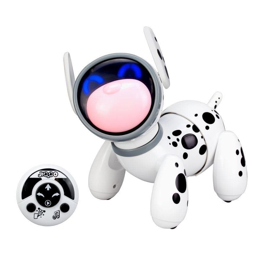 Pies robot Jiggo zdalnie sterowany reagujący na dotyk