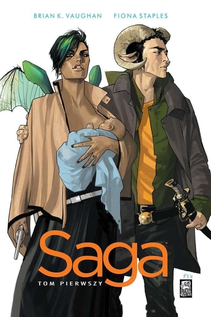 Saga Tom 1 Komiks Twarda Oprawa