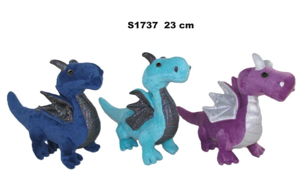 Smok dekoracyjny 23 cm figurka kolekcjonerska MIX