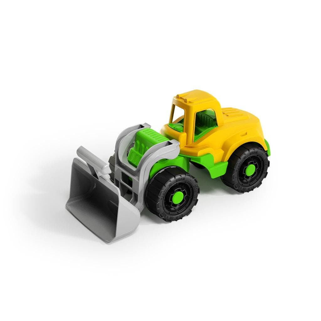 Mini spychacz z ruchomą łyżką