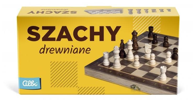 Szachy drewniane
