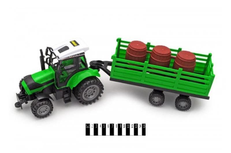 Zabawka Traktor Rolniczy z Napędem 55x15x16 cm dla dzieci