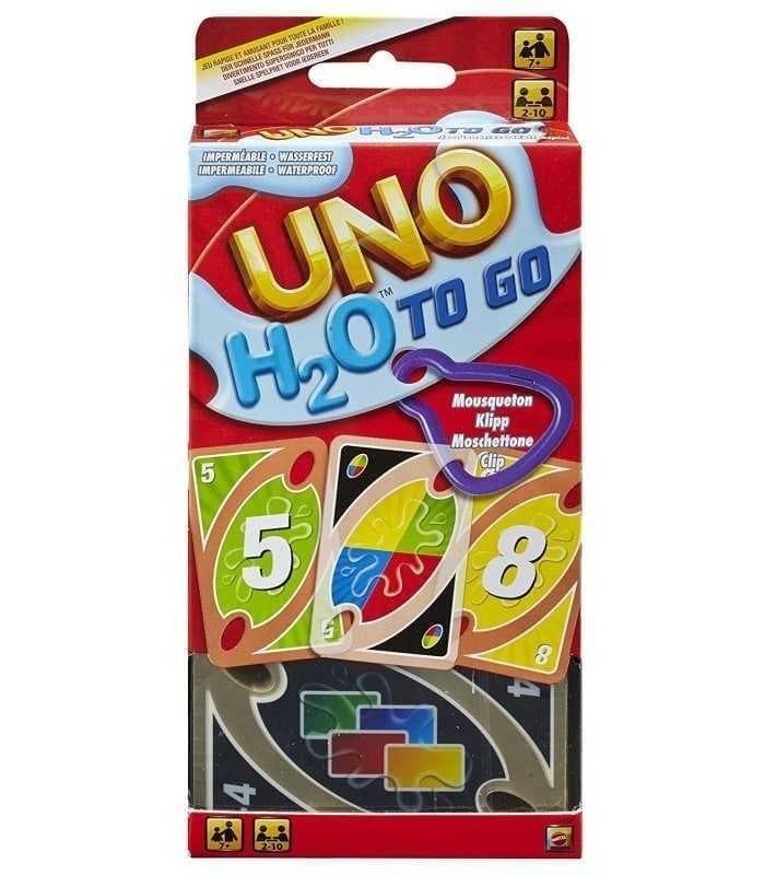Uno H2O Karty do gry wodoodporne podróżne