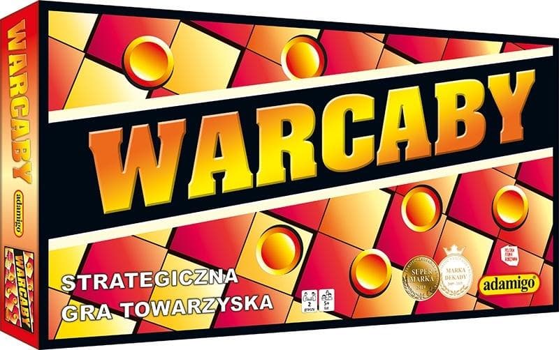 Gra towarzyska Warcaby - klasyczna rozgrywka dla dwóch graczy