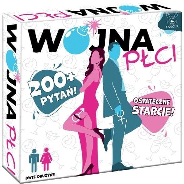 Kangur Wojna Płci: Zabawna gra imprezowa dla dorosłych z ponad 200 pytaniami