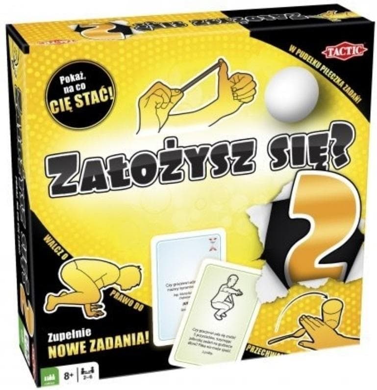 Gra towarzyska Założysz się? 2 dla całej rodziny