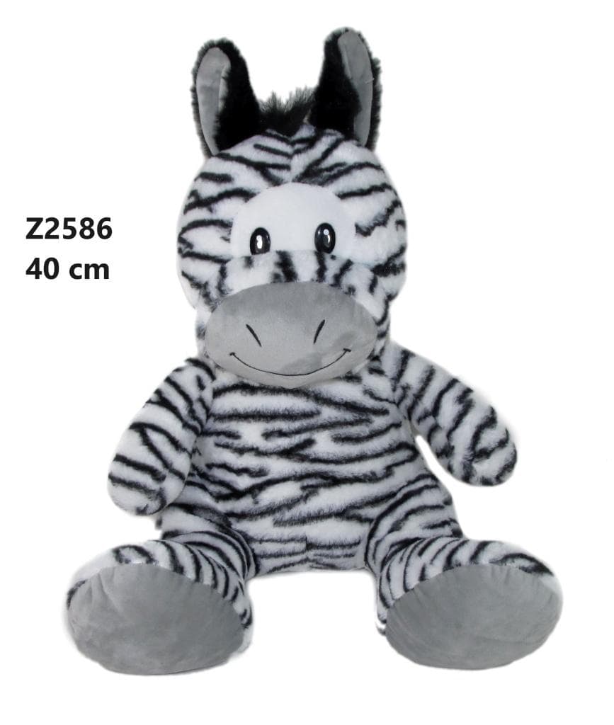 Zebra pluszowa 40 cm maskotka dla dzieci