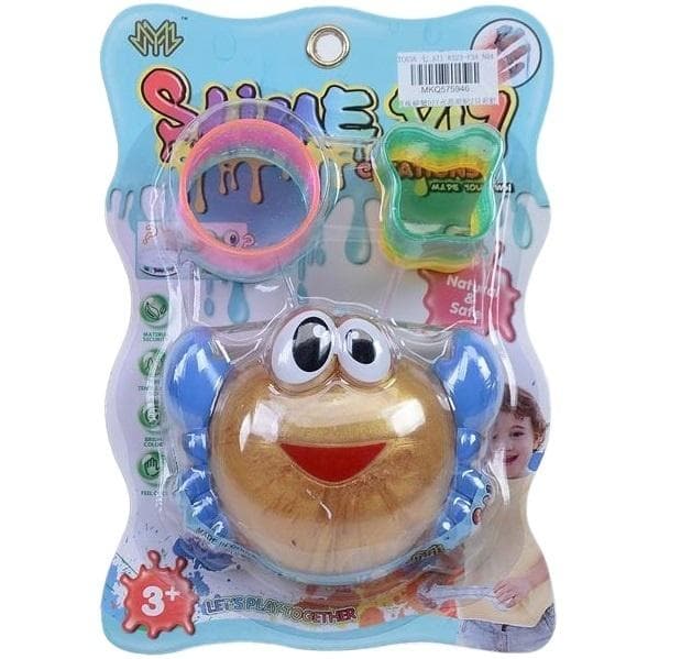 Kreatywny zestaw slime krab z akcesoriami