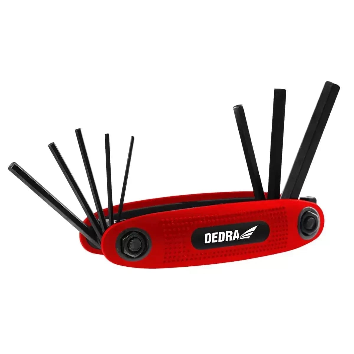Klucze sześciokątne 1.5-8 mm, zestaw 8 sztuk CrV czernione
