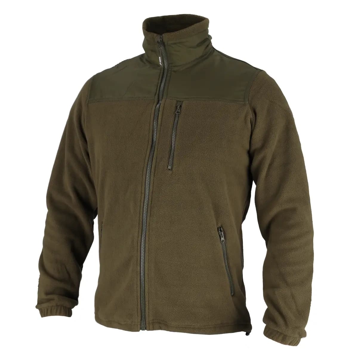 Bluza polarowa z wstawkami, 280g/m2, rozmiar XXXL, kolor zielony