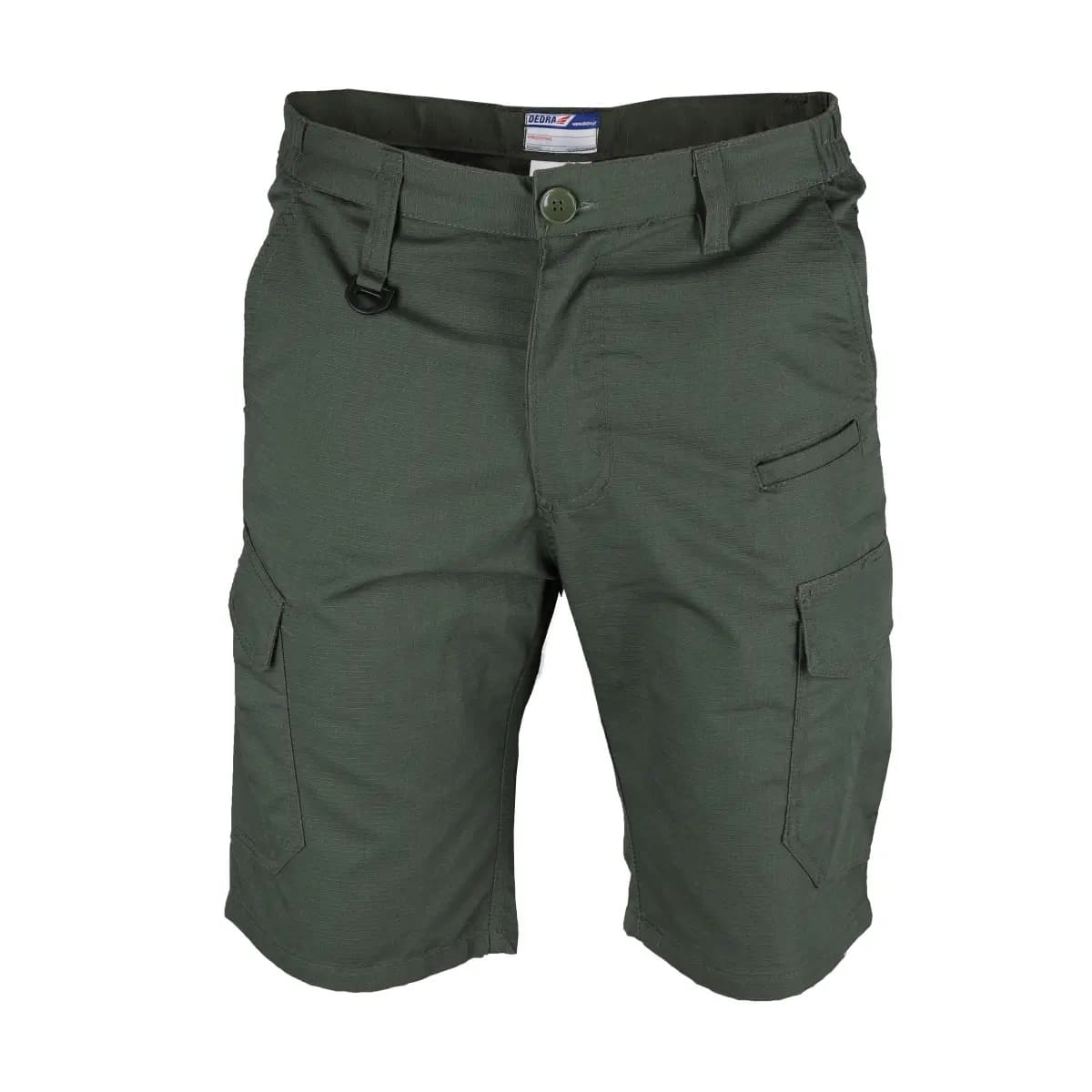 Szorty robocze ciemnozielone ripstop+spandex 220g/m² rozmiar XL