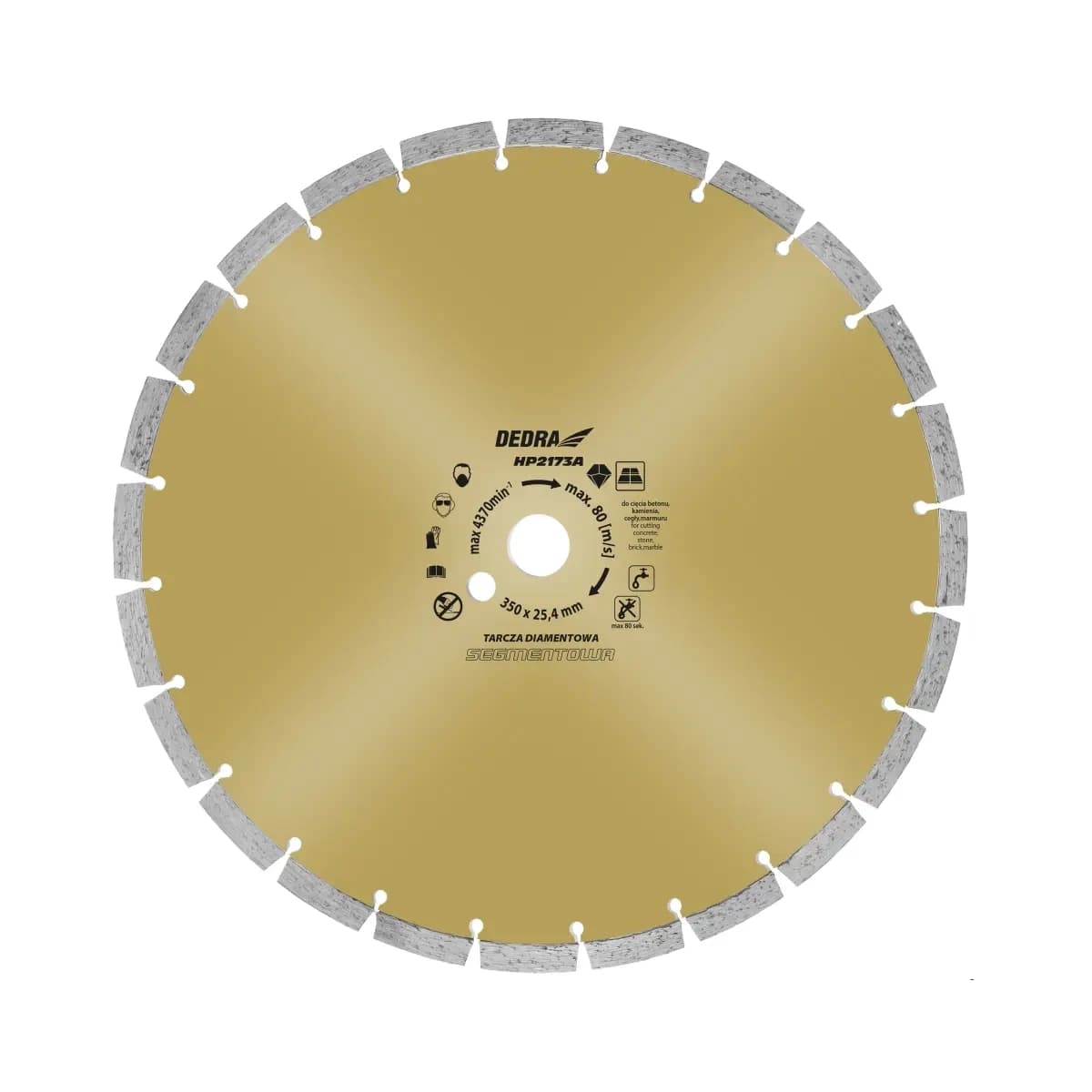Tarcza do cięcia betonu 350x25,4mm