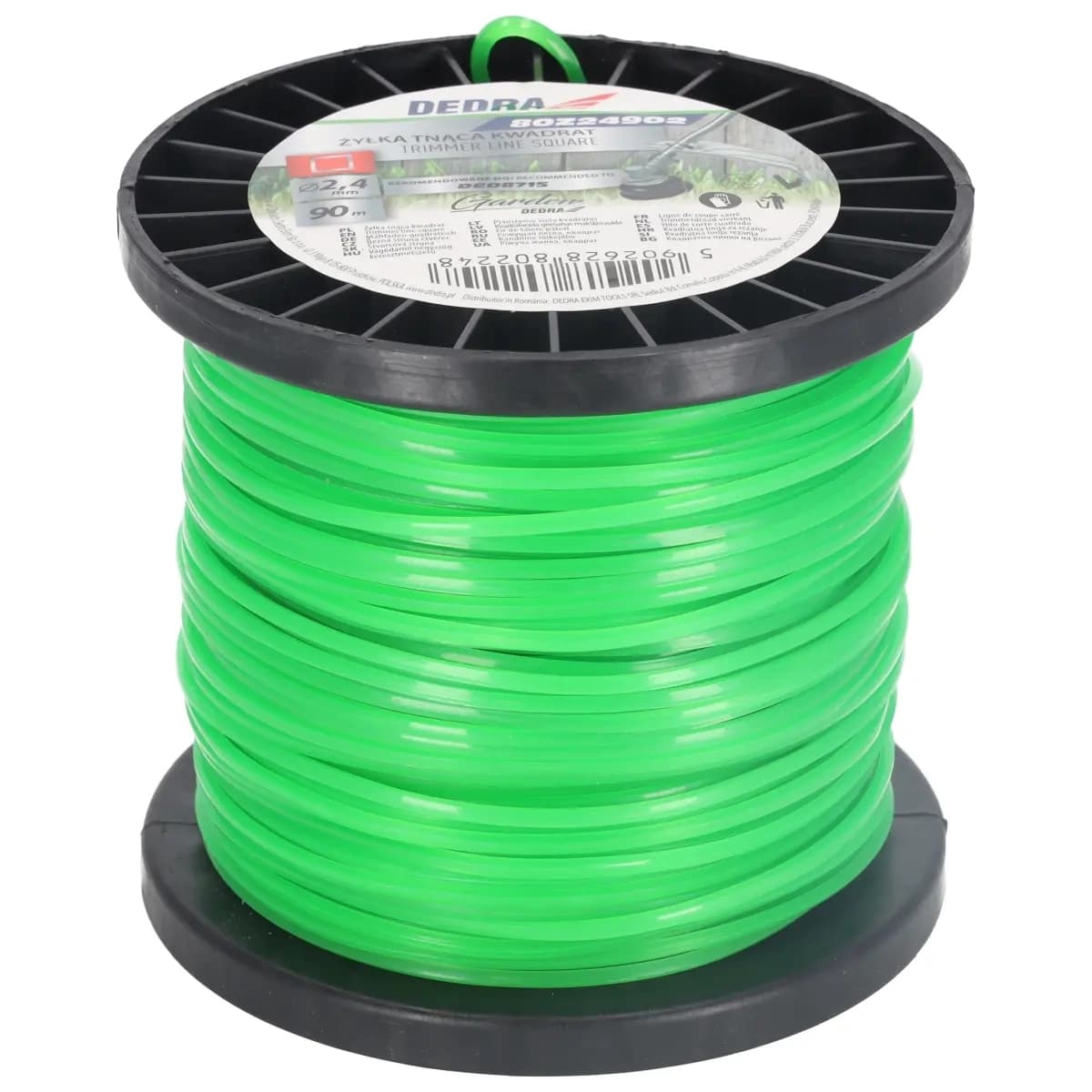 Żyłka tnąca kwadratowa 2,4 mm x 90 m