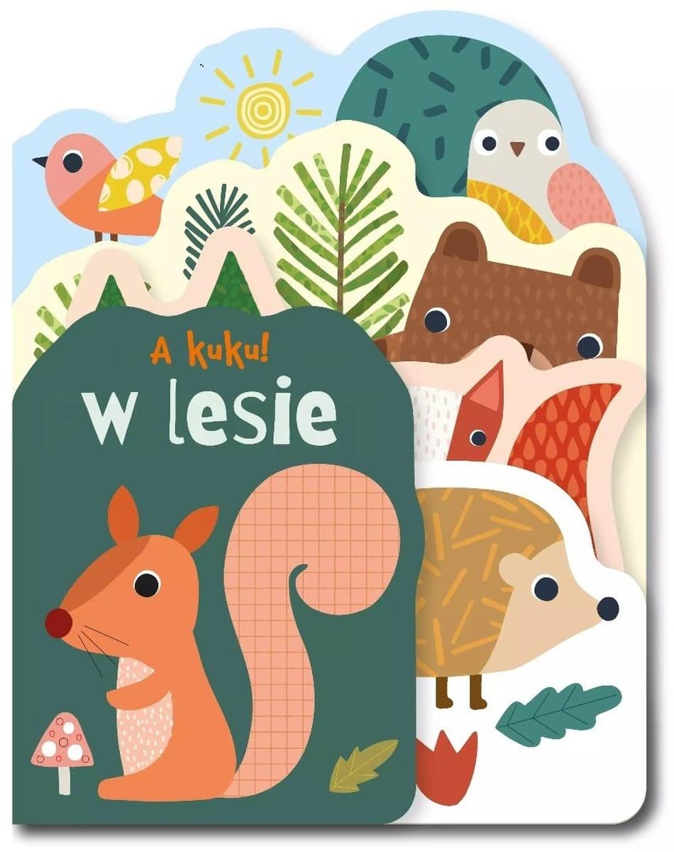 A kuku! W lesie - książeczka kartonowa