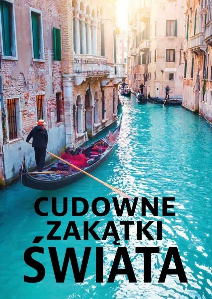 Album o cudownych zakątkach świata, 96 stron, twarda oprawa