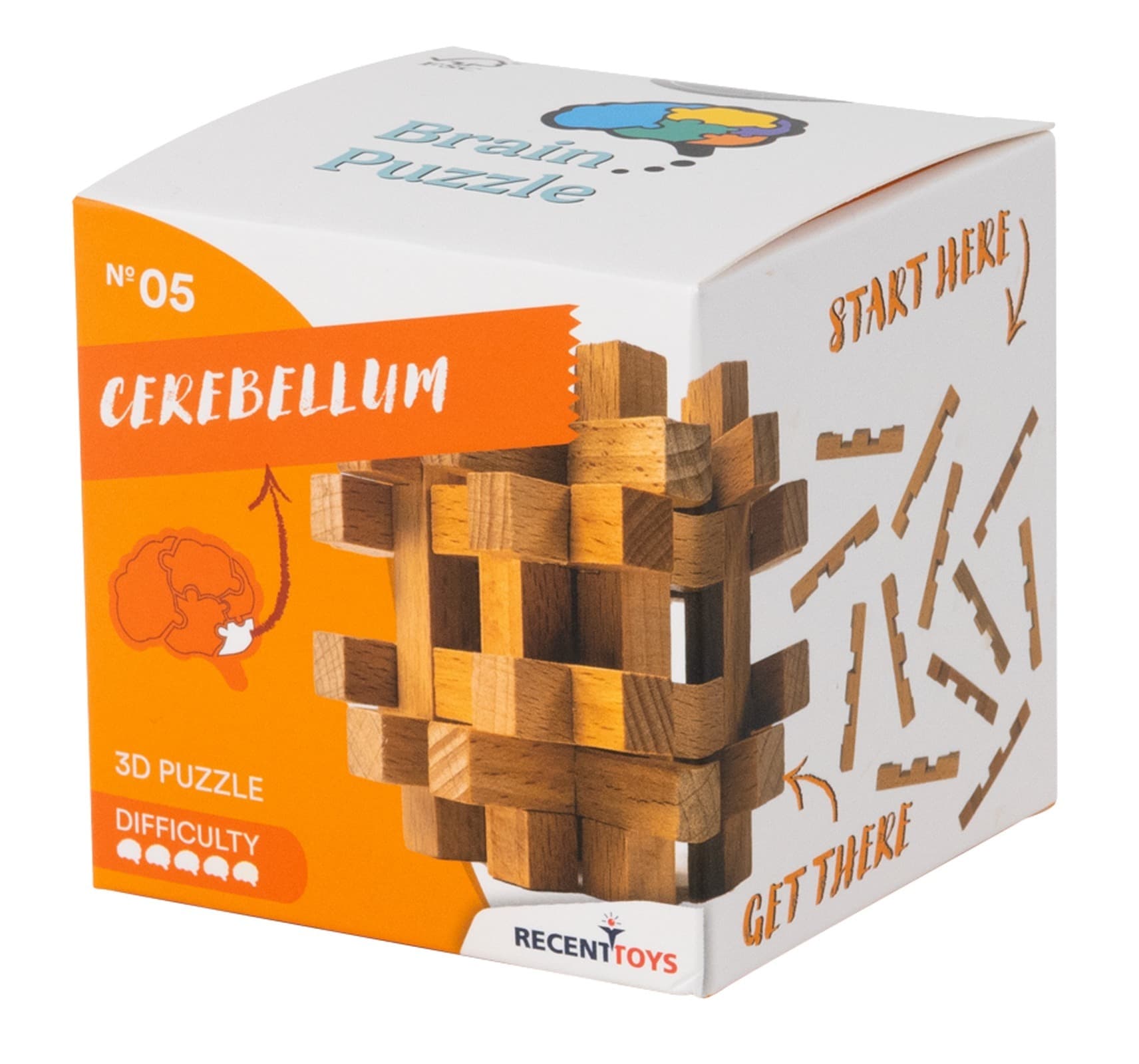 Łamigłówka Brain Puzzle Cerebellum Recent Toys poziom 5/5