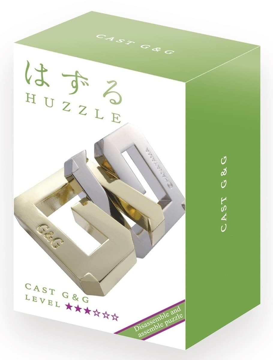 Łamigłówka Huzzle Cast G&G poziom trudności 3/6