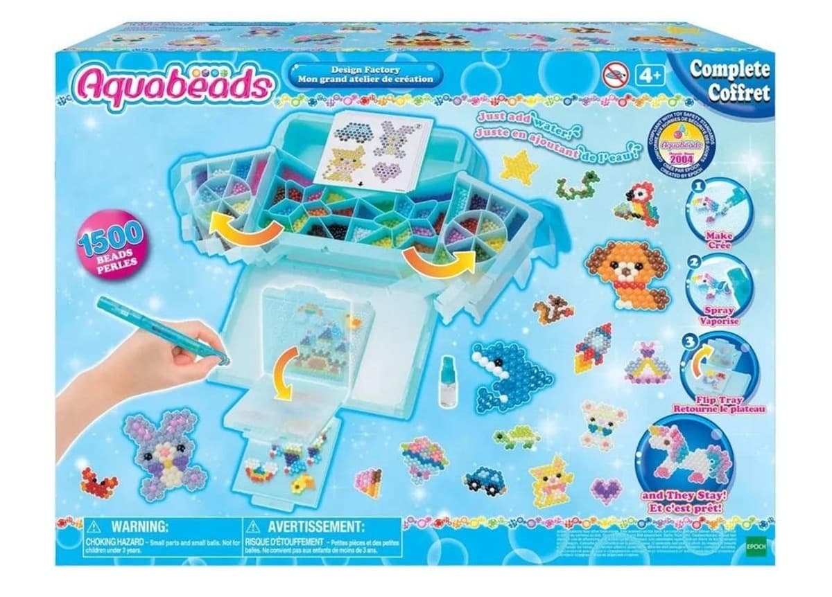 Aquabeads Kreatywna fabryka koralików 1500 sztuk