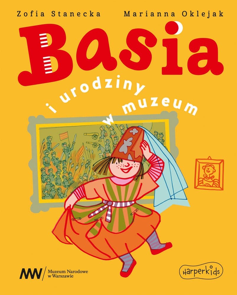 Basia i urodziny w muzeum. Książka dla dzieci