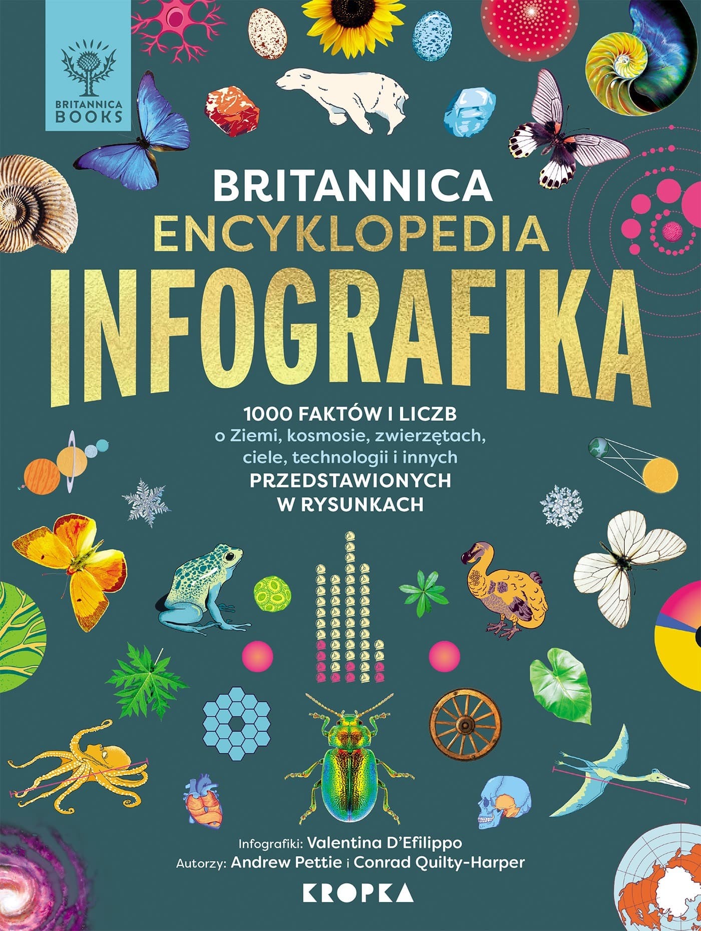 Britannica Encyklopedia Infografika - świat w obrazach i liczbach