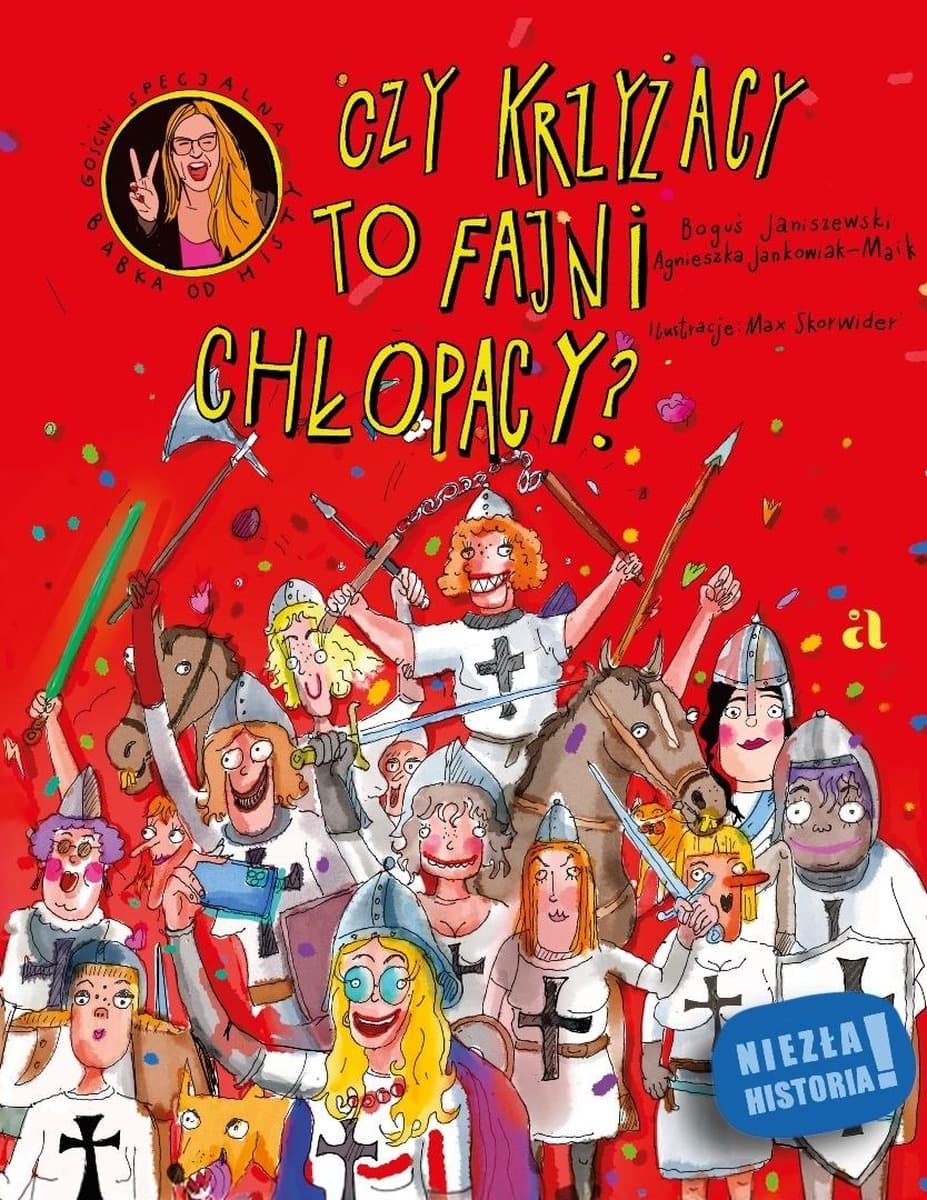 Czy Krzyżacy to fajni chłopacy? Komiks historyczny dla dzieci i młodzieży