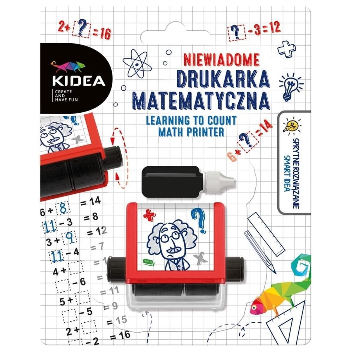 Derform Drukarka matematyczna niewiadome Kidea