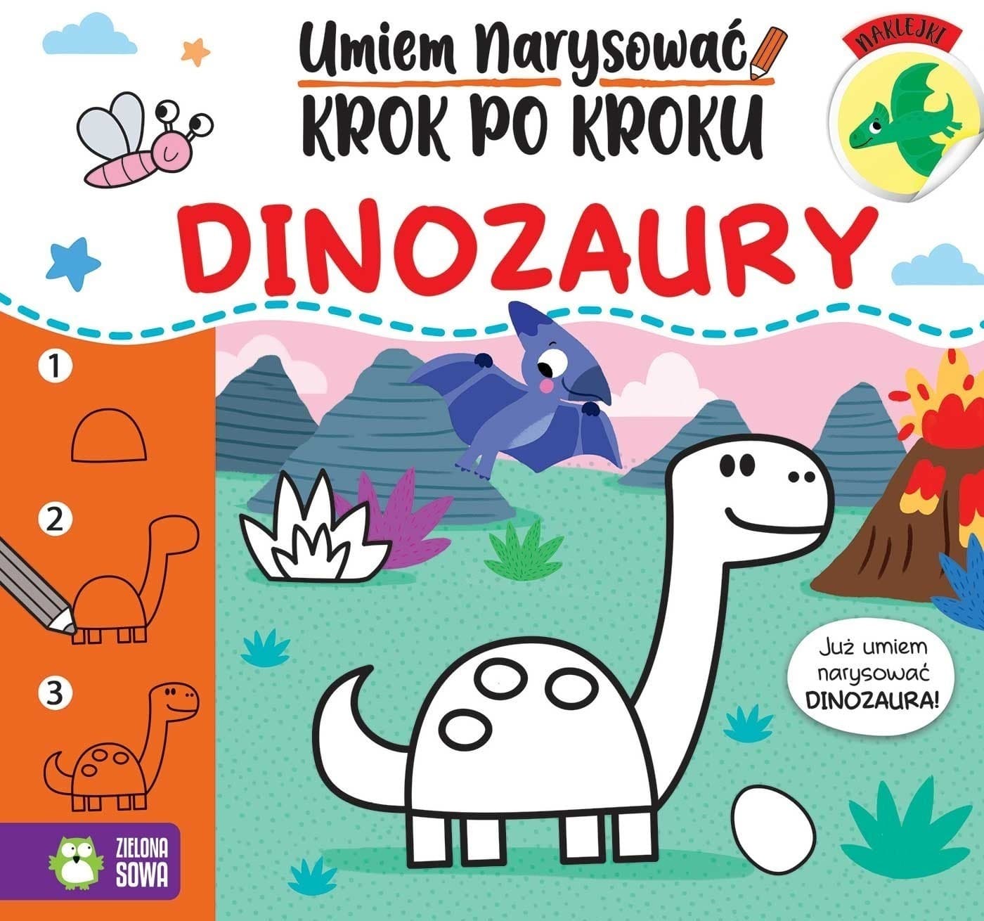 Dinozaury. Umiem narysować krok po kroku