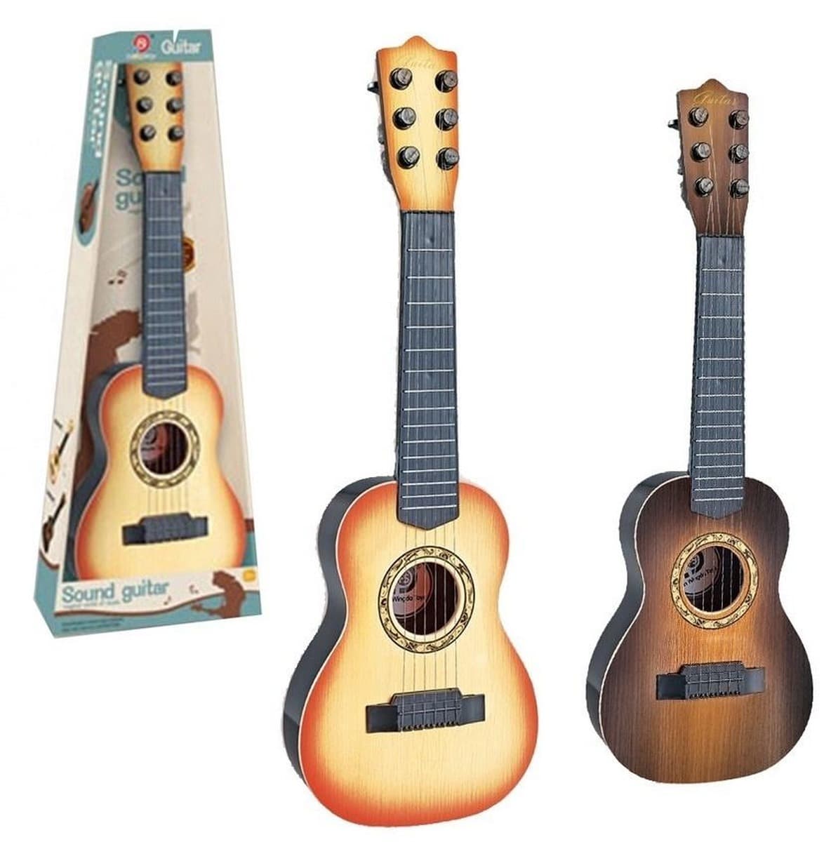 Gitara plastikowa dla dzieci mix wzorów