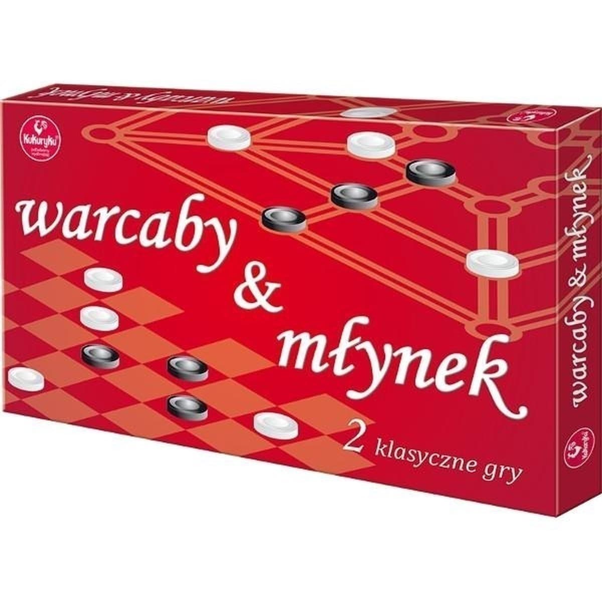 Gra logiczna Warcaby & młynek