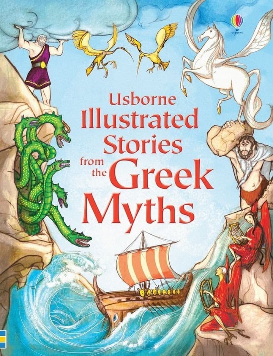 Illustrated Stories from the Greek Myths wer. angielska
