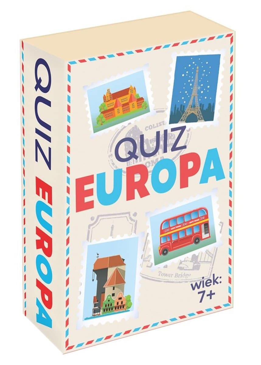 Kangur Quiz Europa mini - Gra edukacyjna dla dzieci od 7 lat