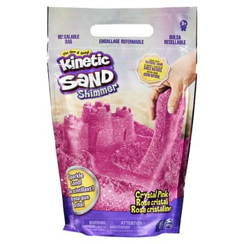 Kinetic Sand Piasek kinetyczny błyszczący różowy 900g