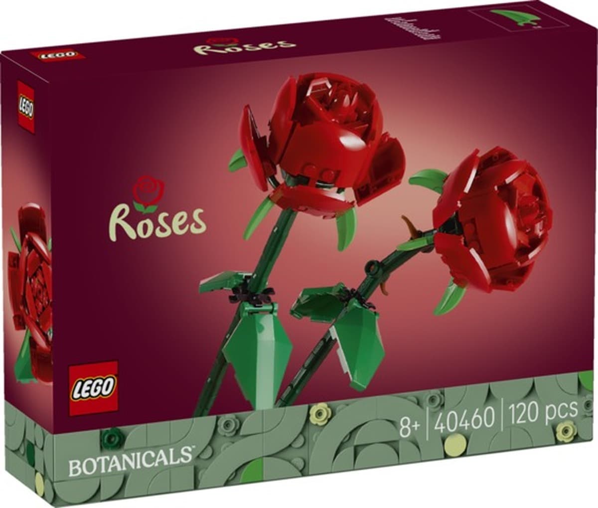 LEGO Kwiaty Róże Zestaw Konstrukcyjny 40460