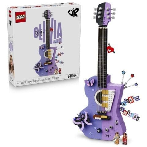 LEGO Editions Podwójna gitara Olivii Rodrigo 43031 (1228 elementów) dla 14+