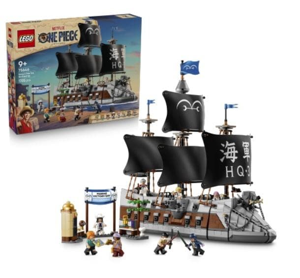 LEGO One Piece 75646 Okręt Garpa - 1705 elementów, 8 figurek