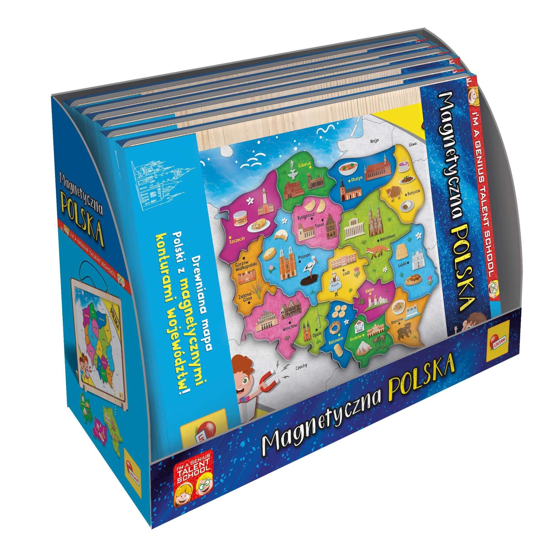 Lisciani I'm a Genius Magnetyczna Papa Polski 304-PL105496