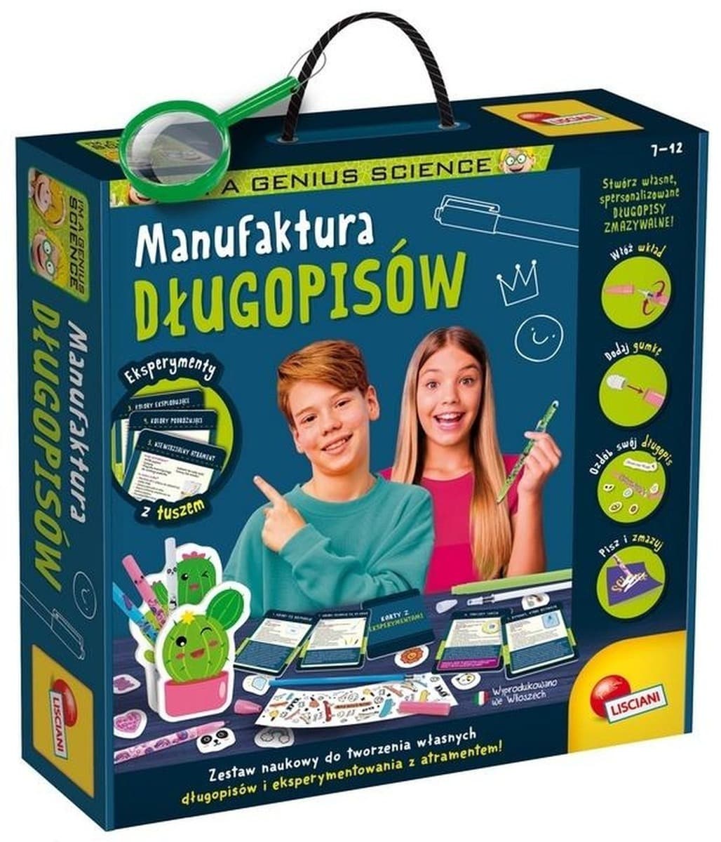 Lisciani I'm a Genius Manufaktura długopisów 304-PL107988