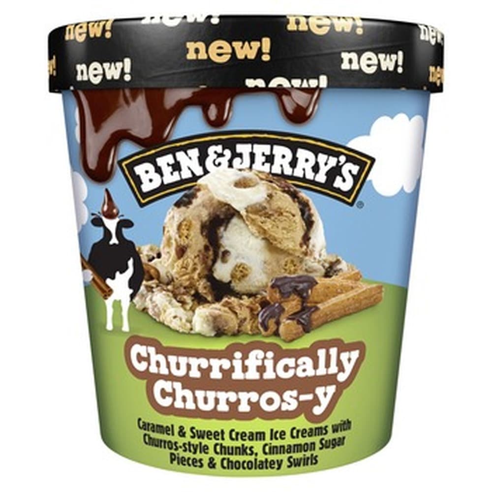 Lody karmelowo-śmietankowe z churrosami Ben & Jerry's 465 ml