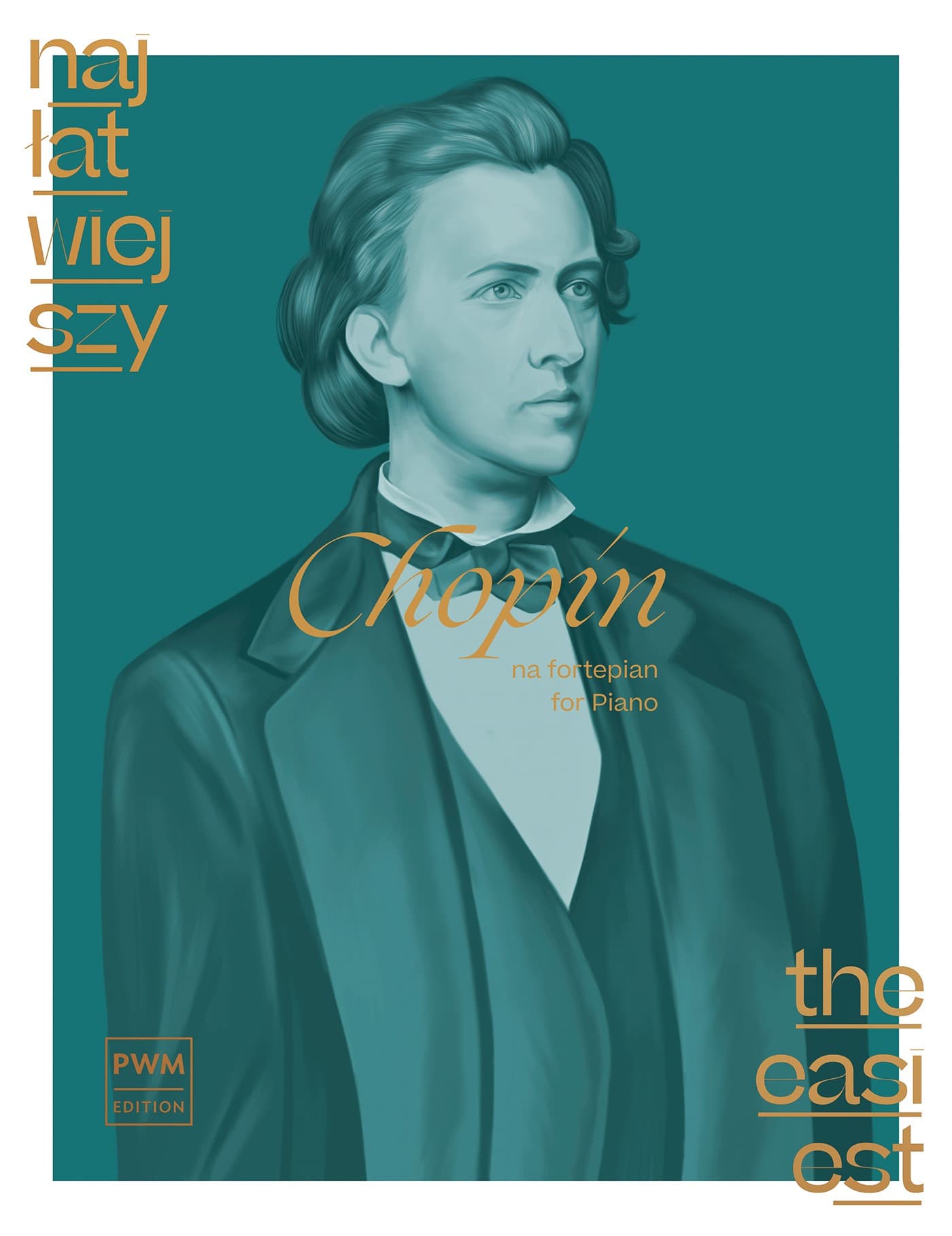 Najłatwiejszy Chopin na fortepian Fryderyk Chopin nuty 56 stron