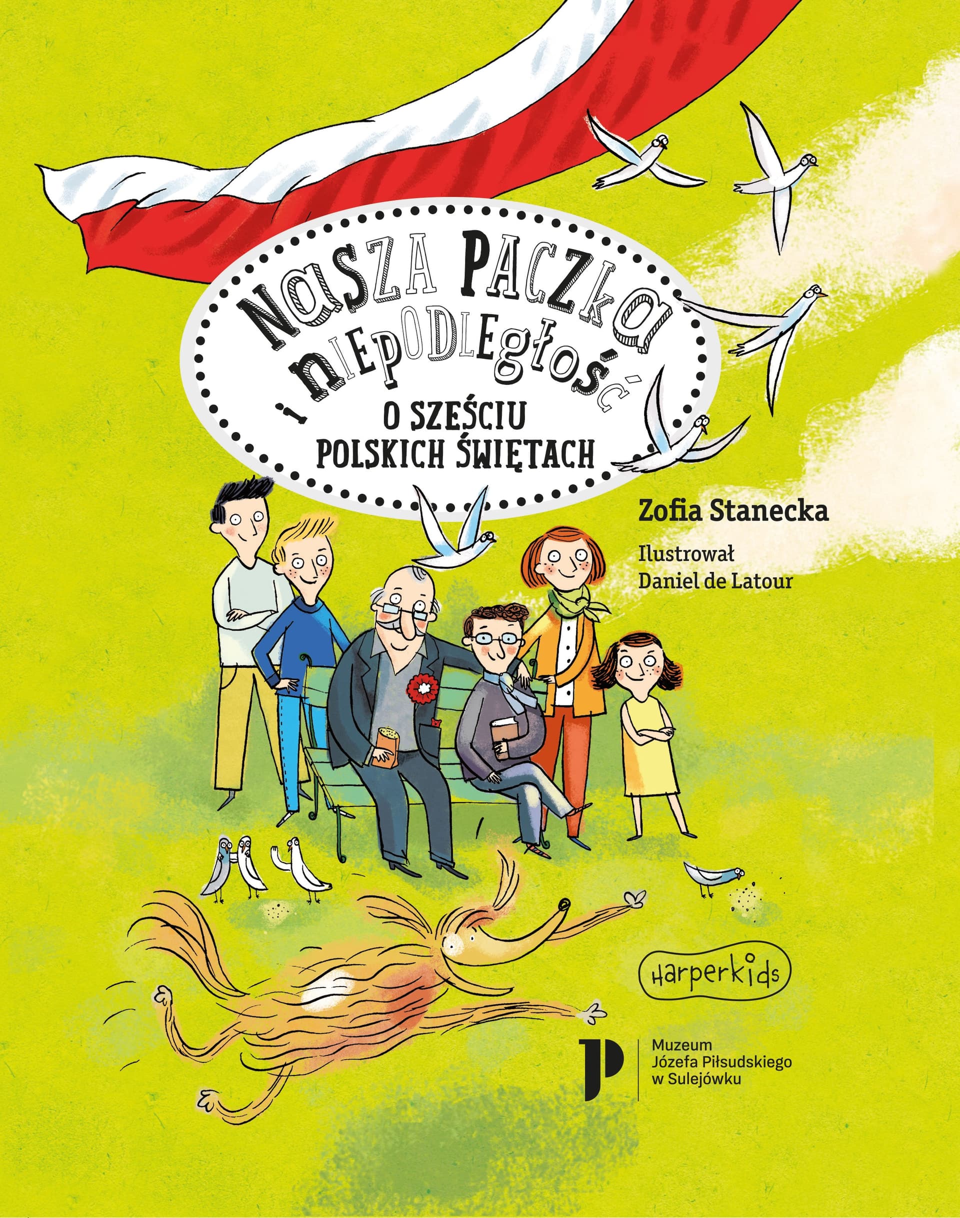 Nasza paczka i niepodległość - książka dla dzieci Harperkids