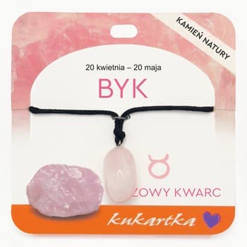 Naszyjnik z kamieni naturalnych Znak Zodiaku Byk