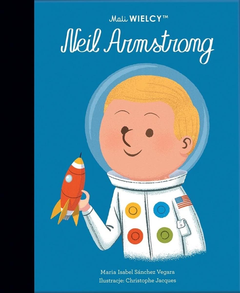 Neil Armstrong - historia astronauty i pierwszego człowieka na Księżycu dla dzieci