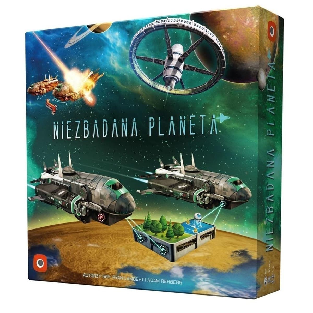 Niezbadana Planeta gra strategiczna Portal Games
