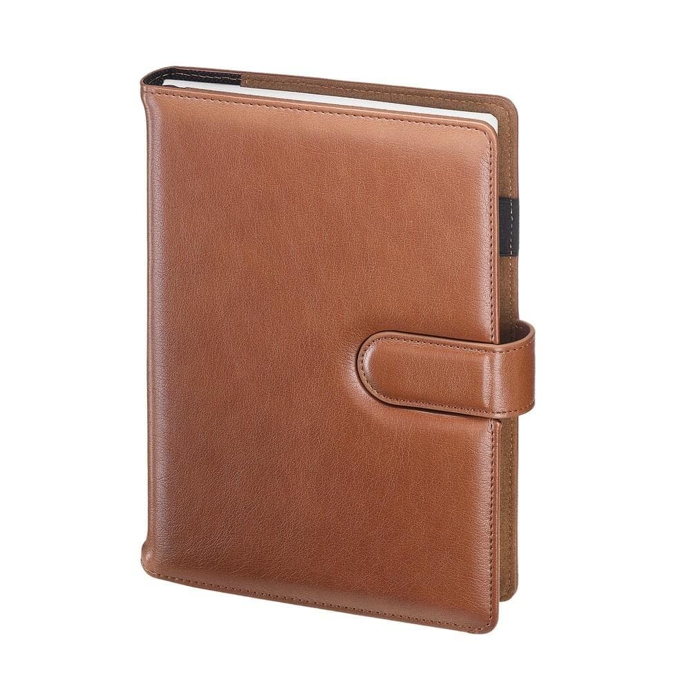 Notes A5 w kratkę magnetyczny brązowy