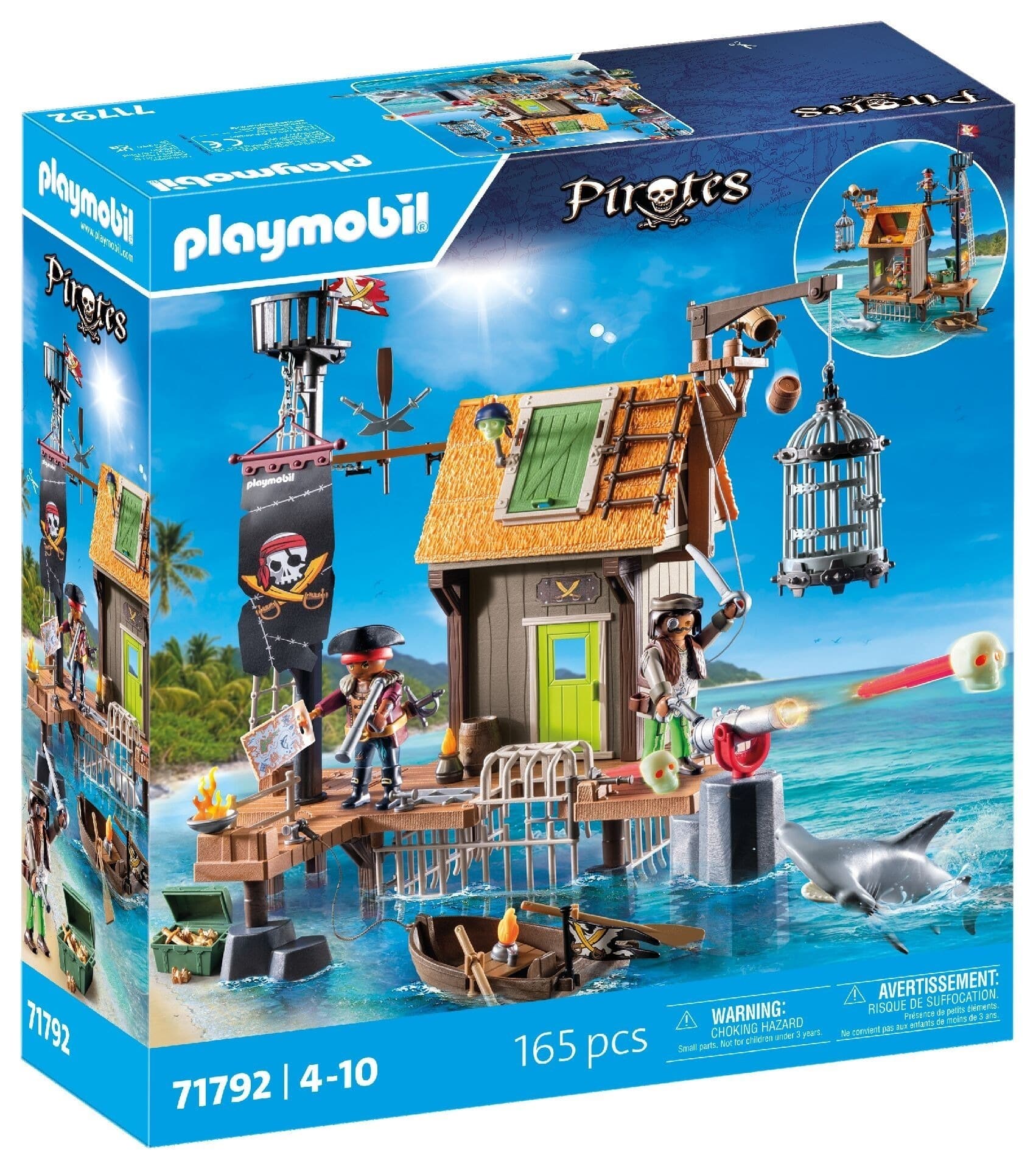 Playmobil Piracki port z więzieniem 71792