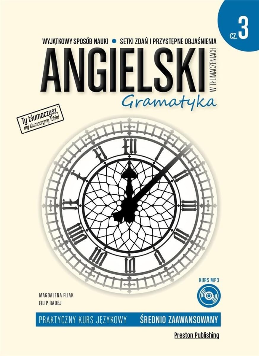 Preston Publishing Angielski w tłumaczeniach 3 - Gramatyka B1 + Audio