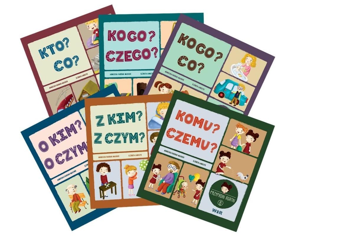 Przypadki Agatki zestaw 6 książeczek