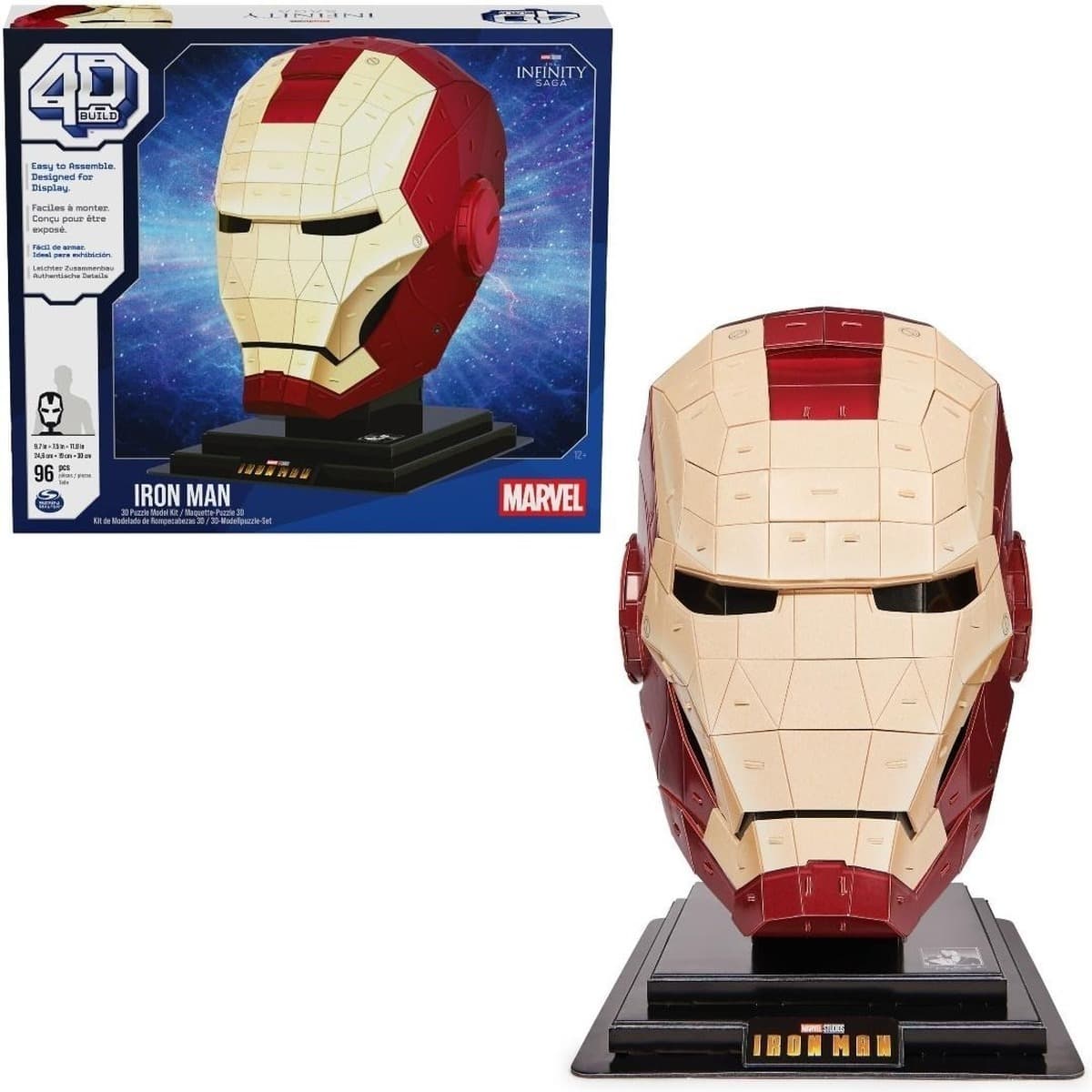 Puzzle 3D Kask Iron Mana 96 elementów Spin Master